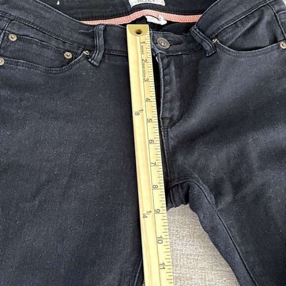 Roxy Womens Black Low-Rise Skinny Jeans‎ Size 27 Stretchy Denim - Picture 8 of 13